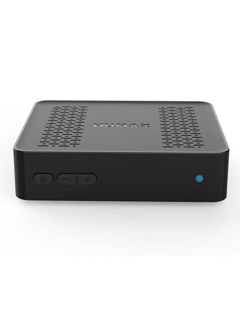 هيوماكس جهاز استقبال الأقمار الصناعية Humax F1 Mini Pro HD مع تسجيل USB، ودعم موسع الأشعة تحت الحمراء، وقائمة متعددة اللغات، وجهاز فك تشفير تلفزيوني رقمي صغير الحجم لمشاهدة سلسة - Image 3
